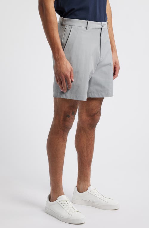 Vineyard Vines On-the-go Water Repellent Shorts In Ultimate Gray