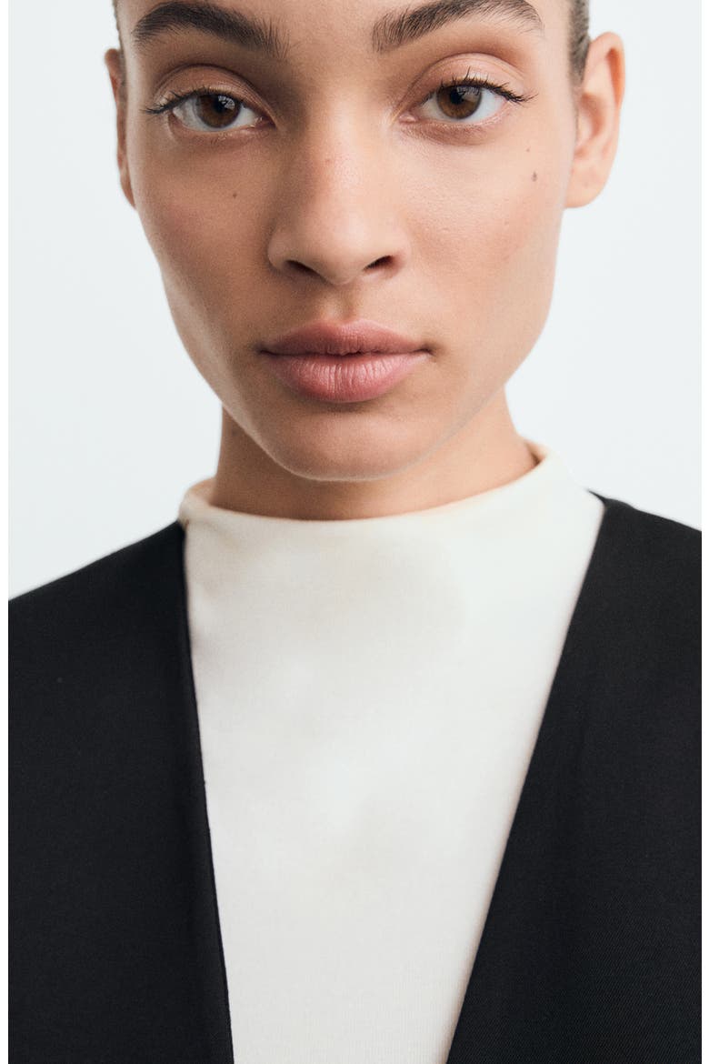 Double Breasted Suit Jacket, Alternate, color, BLACK