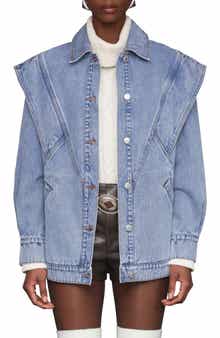 Avec Les Filles Oversize Denim Jacket