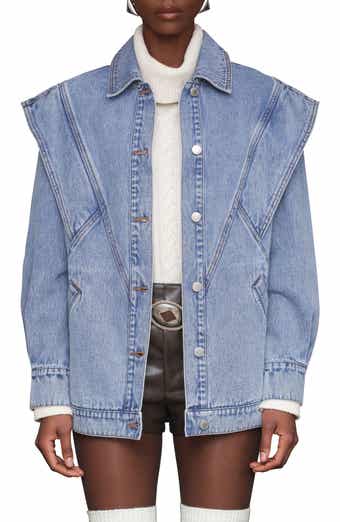 Avec Les Filles Oversize Denim Jacket