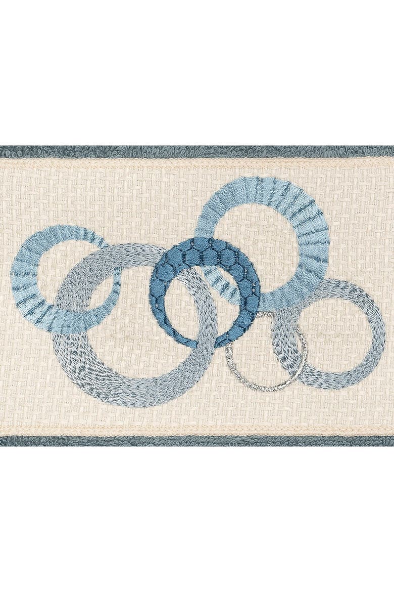 Linum Home Textiles Turkish Cotton Geometric Design Bath & Hand Towels ...