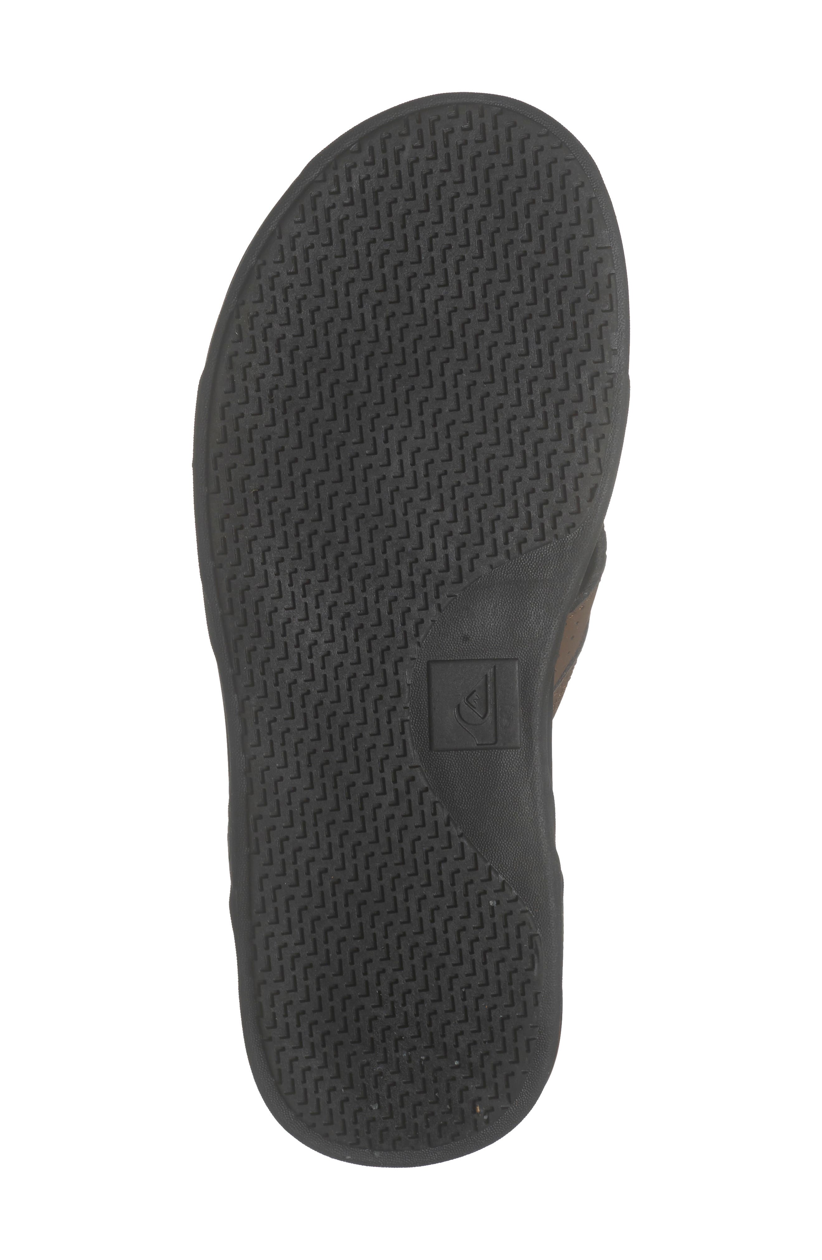 Dylan Flip Flop, Alternate, color, DARK BROWN
