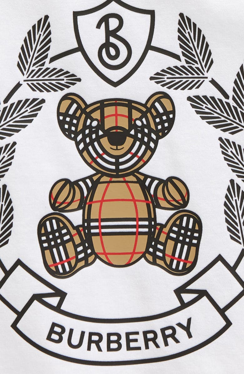 Burberry Kids' Cedar Crest Thomas Bear Graphic T-Shirt, Alternate, color, 