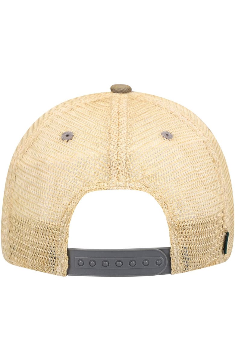 LEGACY ATHLETIC Men's Gray Purdue Boilermakers Legacy Point Old Favorite Trucker Snapback Hat, Alternate, color, 