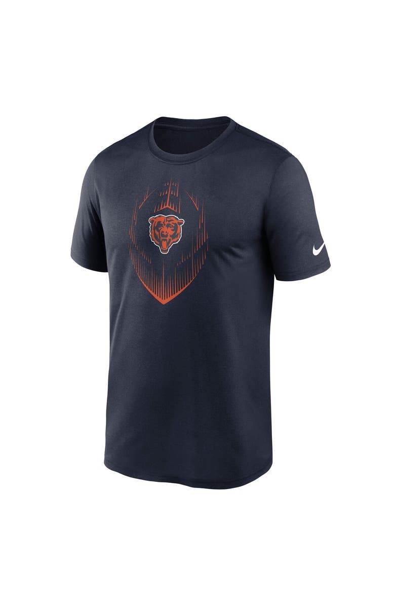 Nike Men's  Nike  Navy Chicago Bears Big & Tall Blitz Legend Icon T-Shirt, Alternate, color, 