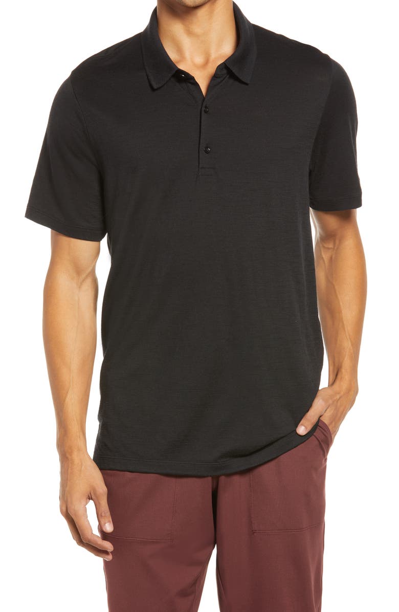 Icebreaker Tech Lite II Merino Wool Polo, Main, color, 