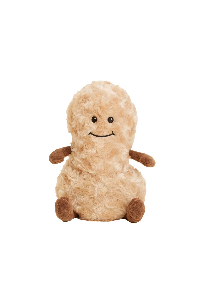 Peanut Plush Toy, Alternate, color, Light Pastel Brown