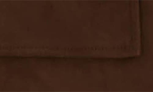 Hunter Faux Suede Miniskirt In Brown