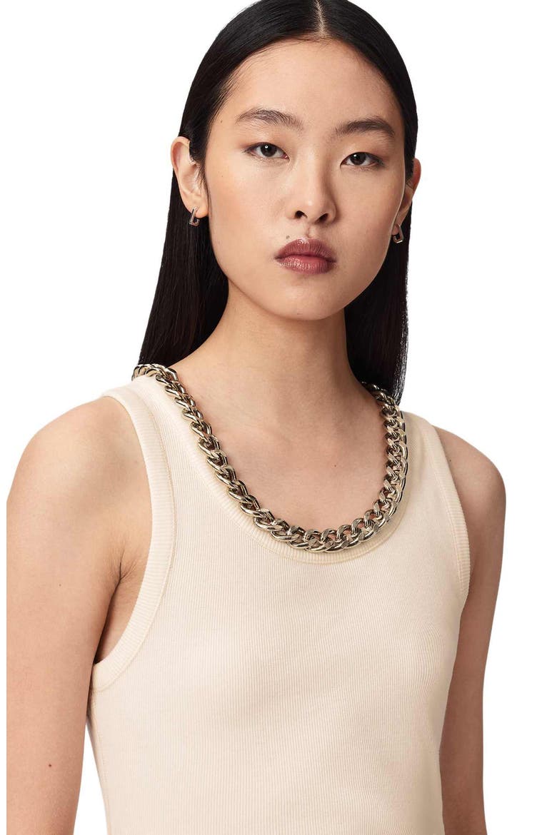 Lucy Sleeveless Body-Con Dress, Alternate, color, MALLOW WHITE