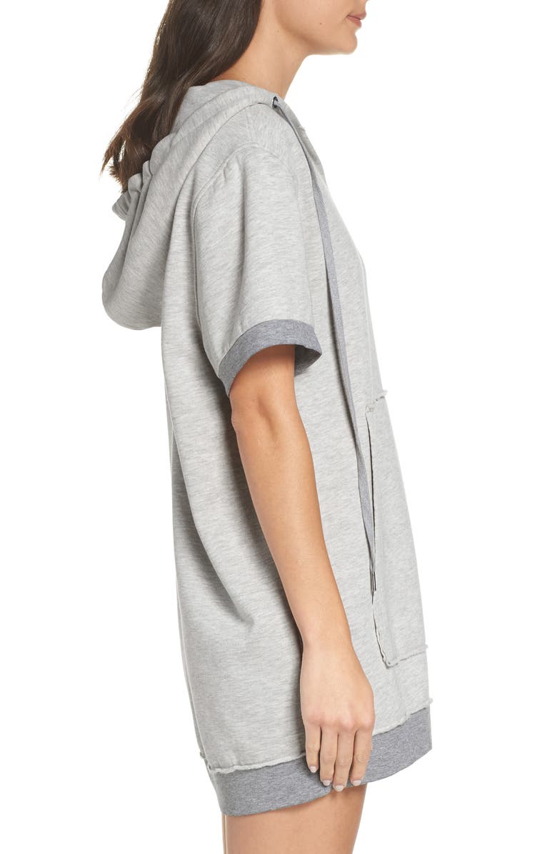 The Laundry Room Venice Hooded Lounge Dress, Alternate, color, 