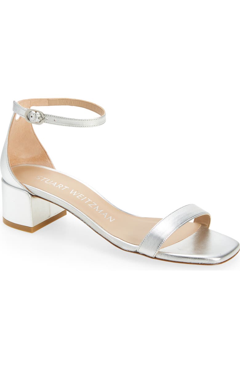 Stuart Weitzman Nudistcurve 35 Block Heel Sandal, Main, color,