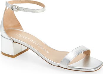 Stuart Weitzman Nudistcurve 35 Block Heel Sandal (Women