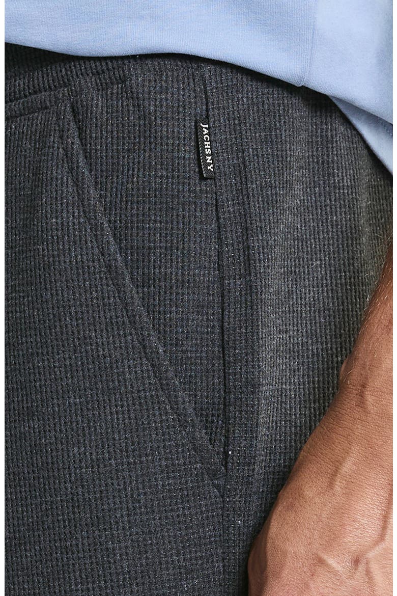 Brushed Waffle Jogger Pants, Alternate, color, CHARCOAL