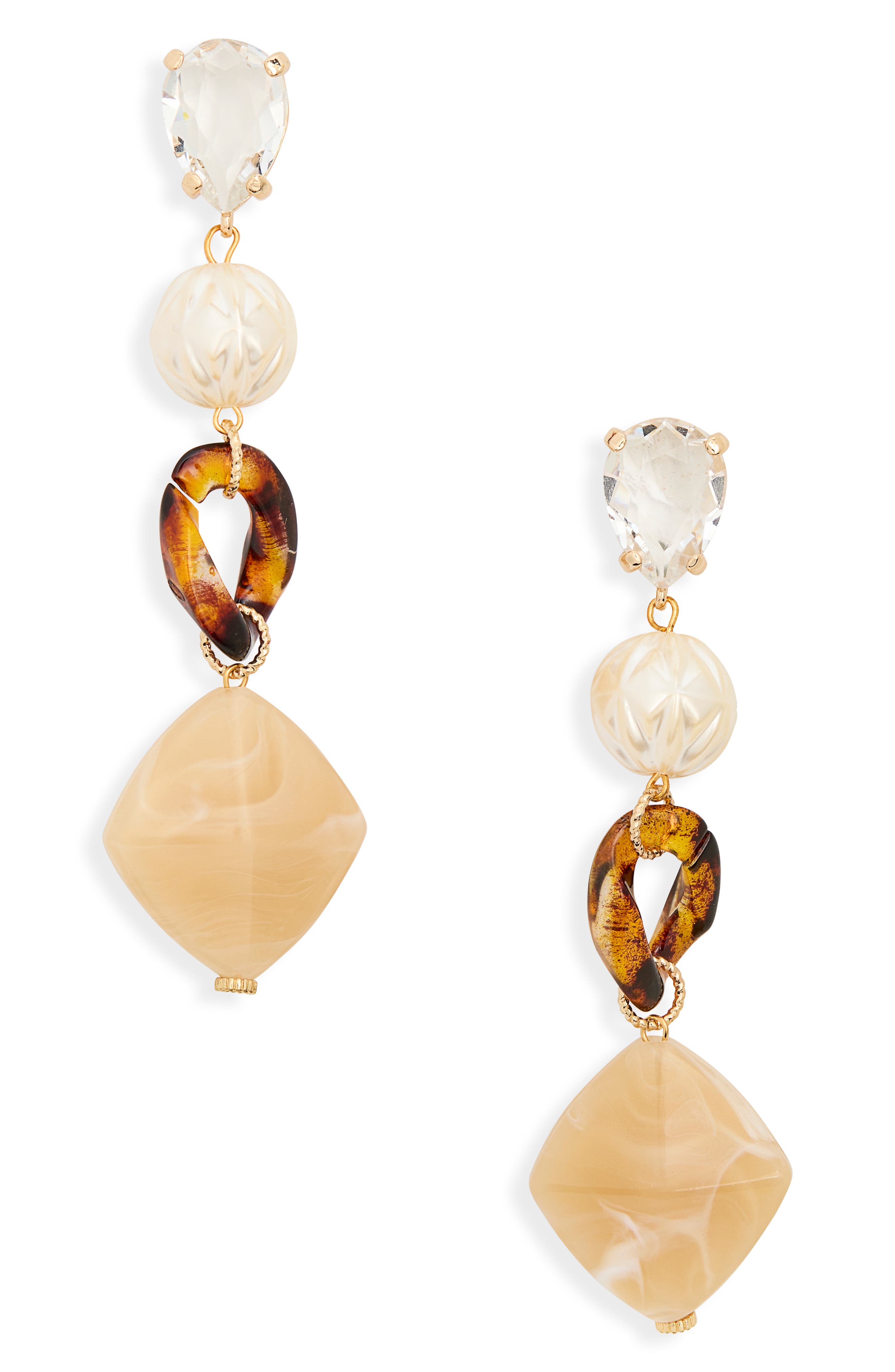 Iris Drop Earrings