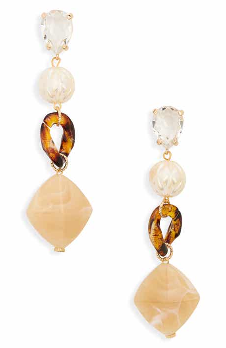 Iris Drop Earrings