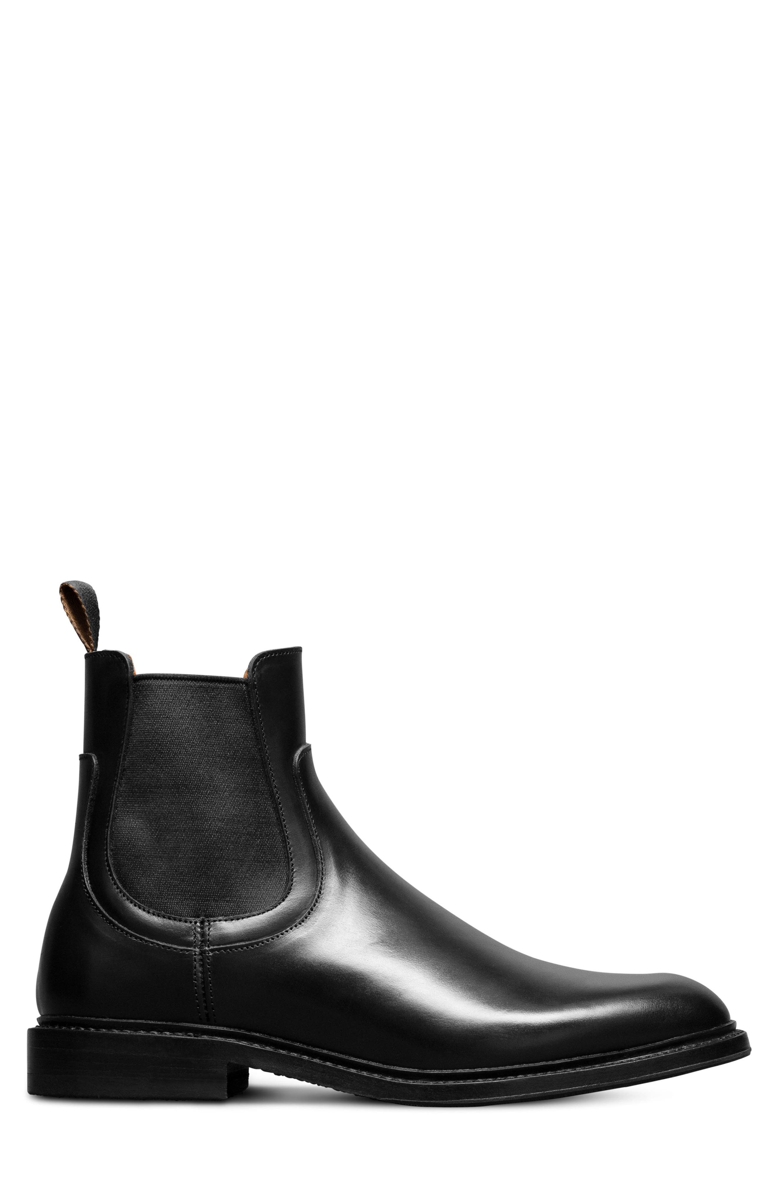 Allen Edmonds Tanner Chelsea Boot, Alternate, color, Black