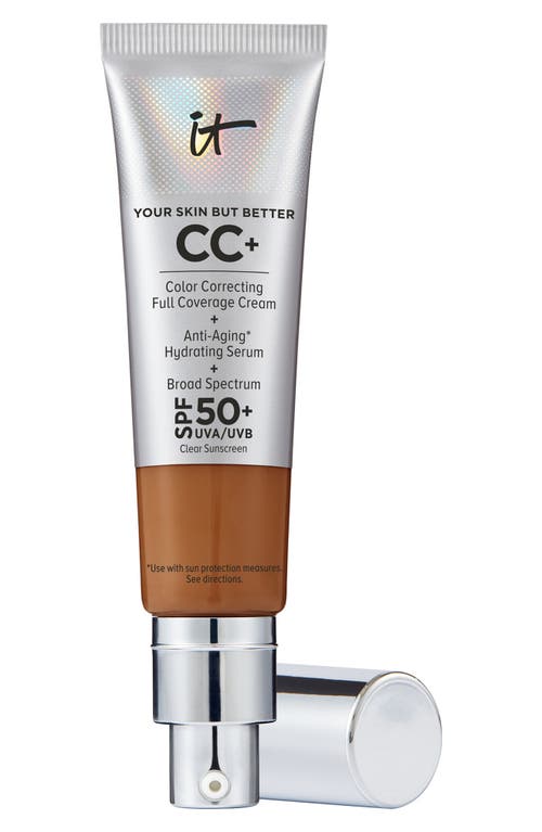 IT Cosmetics CC+ Color Correcting Full Coverage Cream SPF 50+ in Neutral Rich 