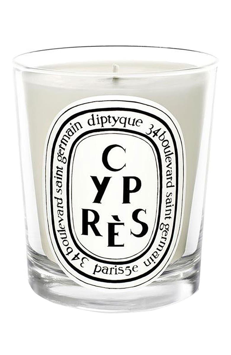 Diptyque Cypres (Cypress) Scented Candle, Main, color,