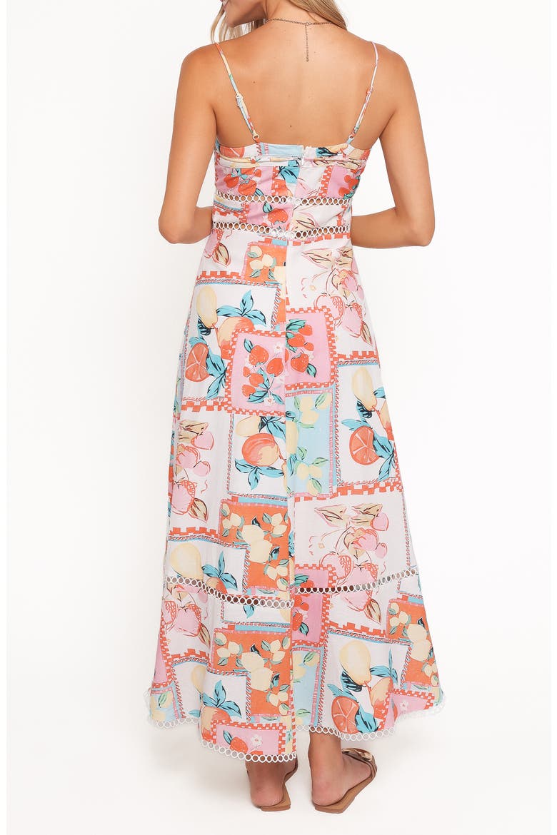 Adalynn Fruit Print Maxi Dress, Alternate, color, FRUIT PRINT