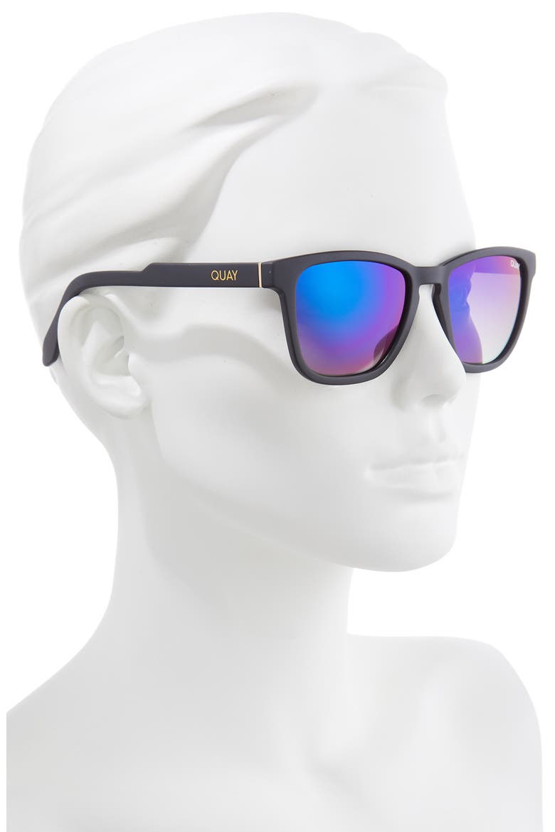 Australia Hardwire 54mm Sunglasses, Alternate, color, BLACK / NAVY LENS