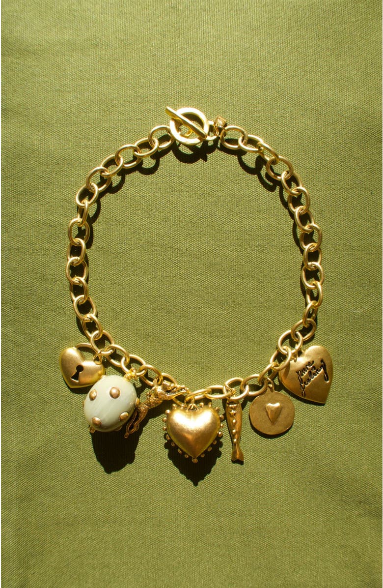 sccollection Marlowe Necklace, Alternate, color, Gold