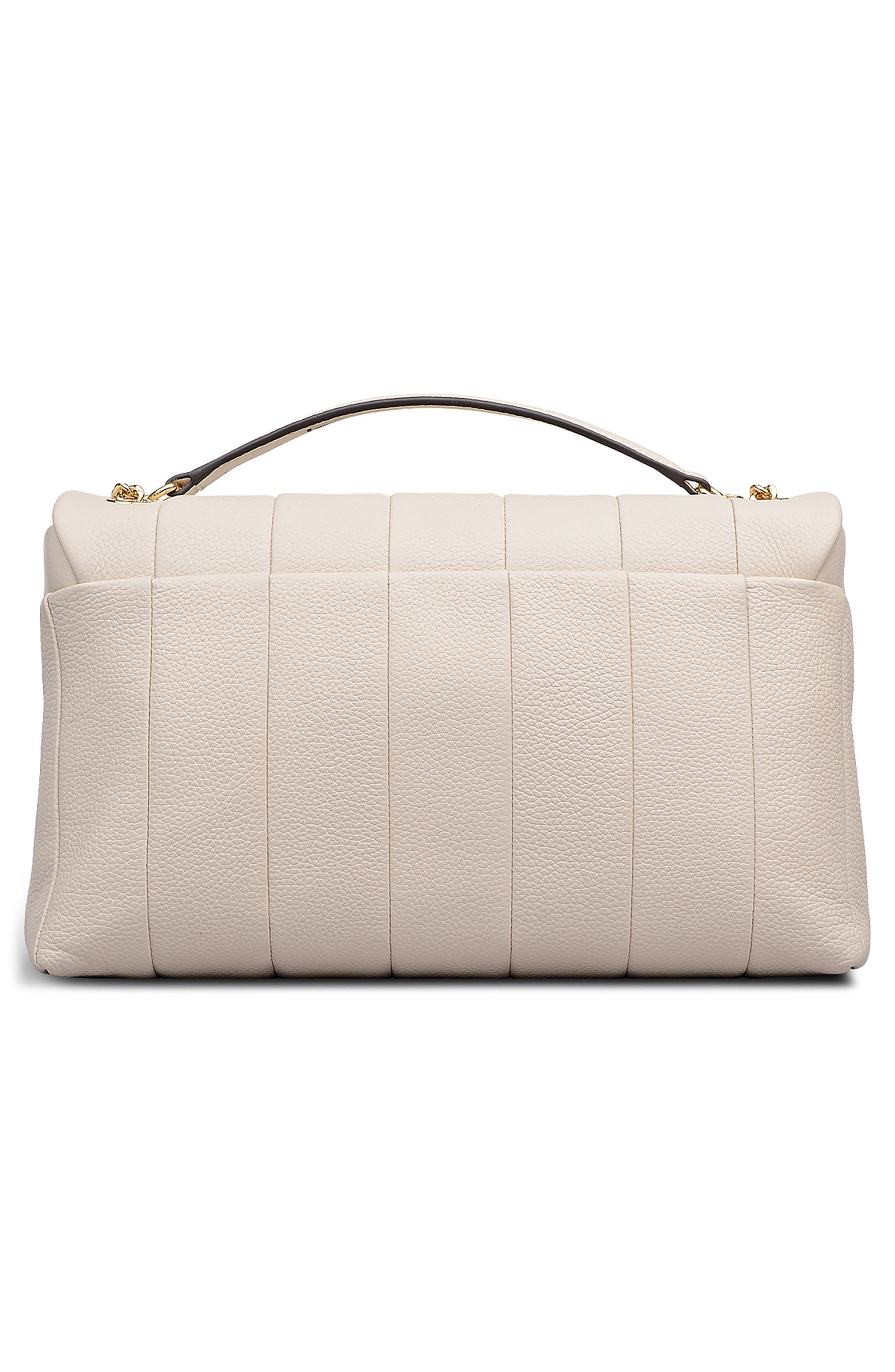 Burton Way Quilted Leather Crossbody Bag, Alternate, color, SALT