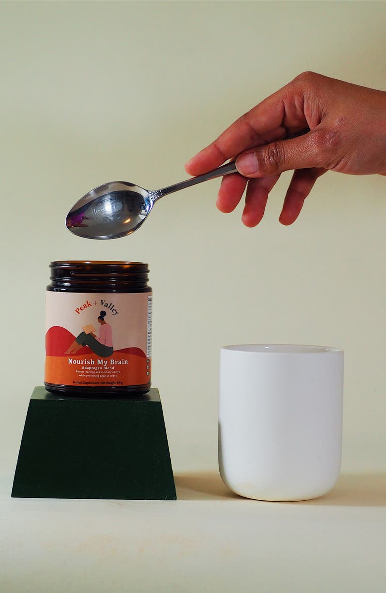 Peak and Valley Nourish My Brain<sup>®</sup> Adaptogen Blend Herbal Supplement, Alternate, color,
