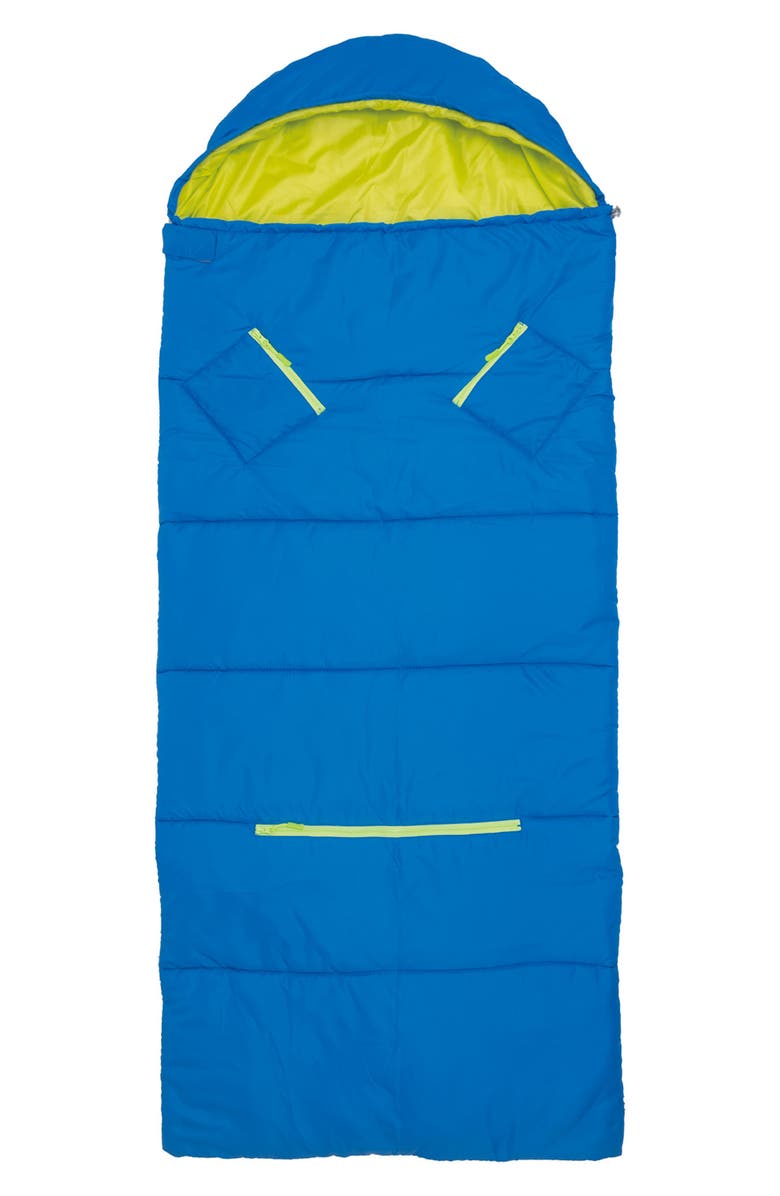 mimish Kids' Sleep-N-Pack Sleeping Bag Backpack, Alternate, color, Brilliant Blue