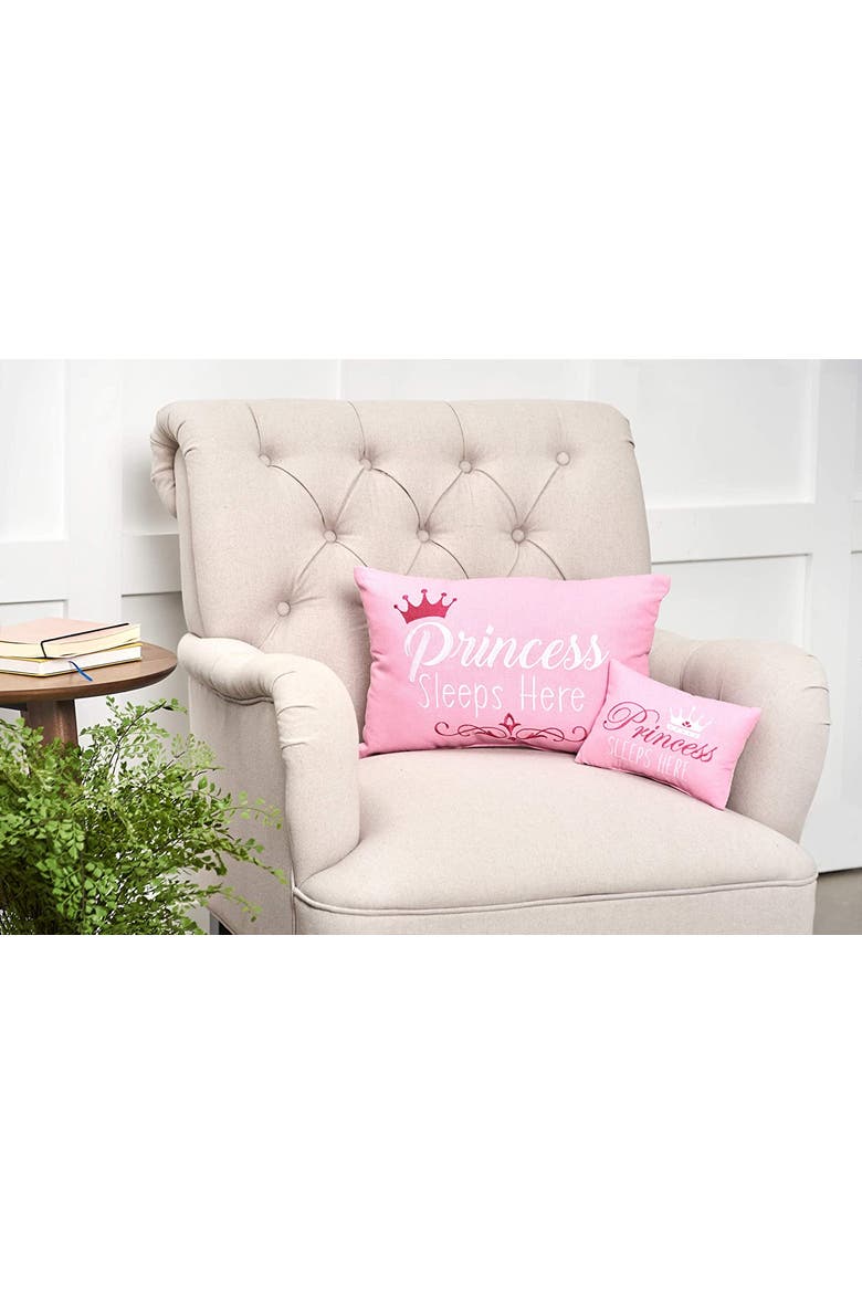 Princess Pillow, Alternate, color, Pink