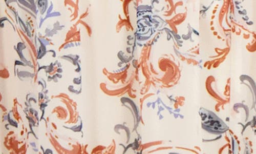 Julia Jordan Floral Print Long Sleeve Midi Dress