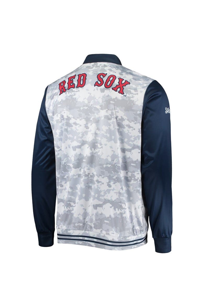 Men's Stitches Navy Boston Red Sox Camo Full-Zip Jacket, Alternate, color, Navy