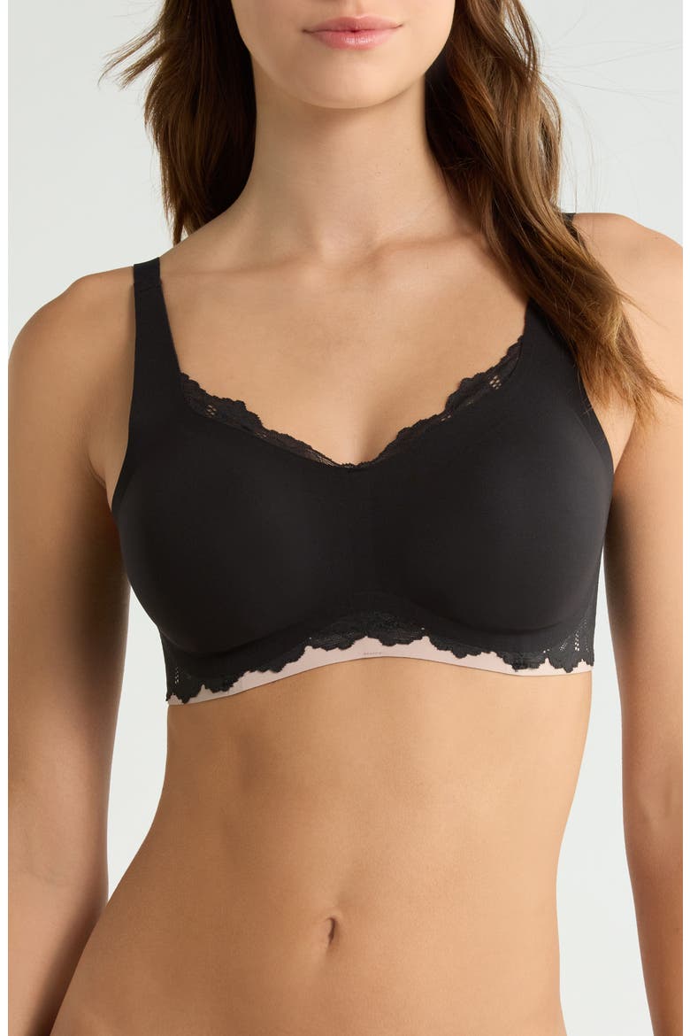 Beyond Wireless Bra, Main, color, NOIR