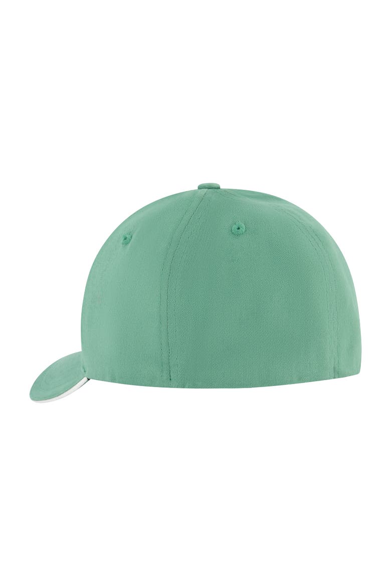 Stretch Fit 6-Panel Cap with Curved Visor, Alternate, color, GREEN