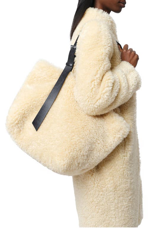 Apparis Esti Pluche™ Faux Fur Tote In Neutral