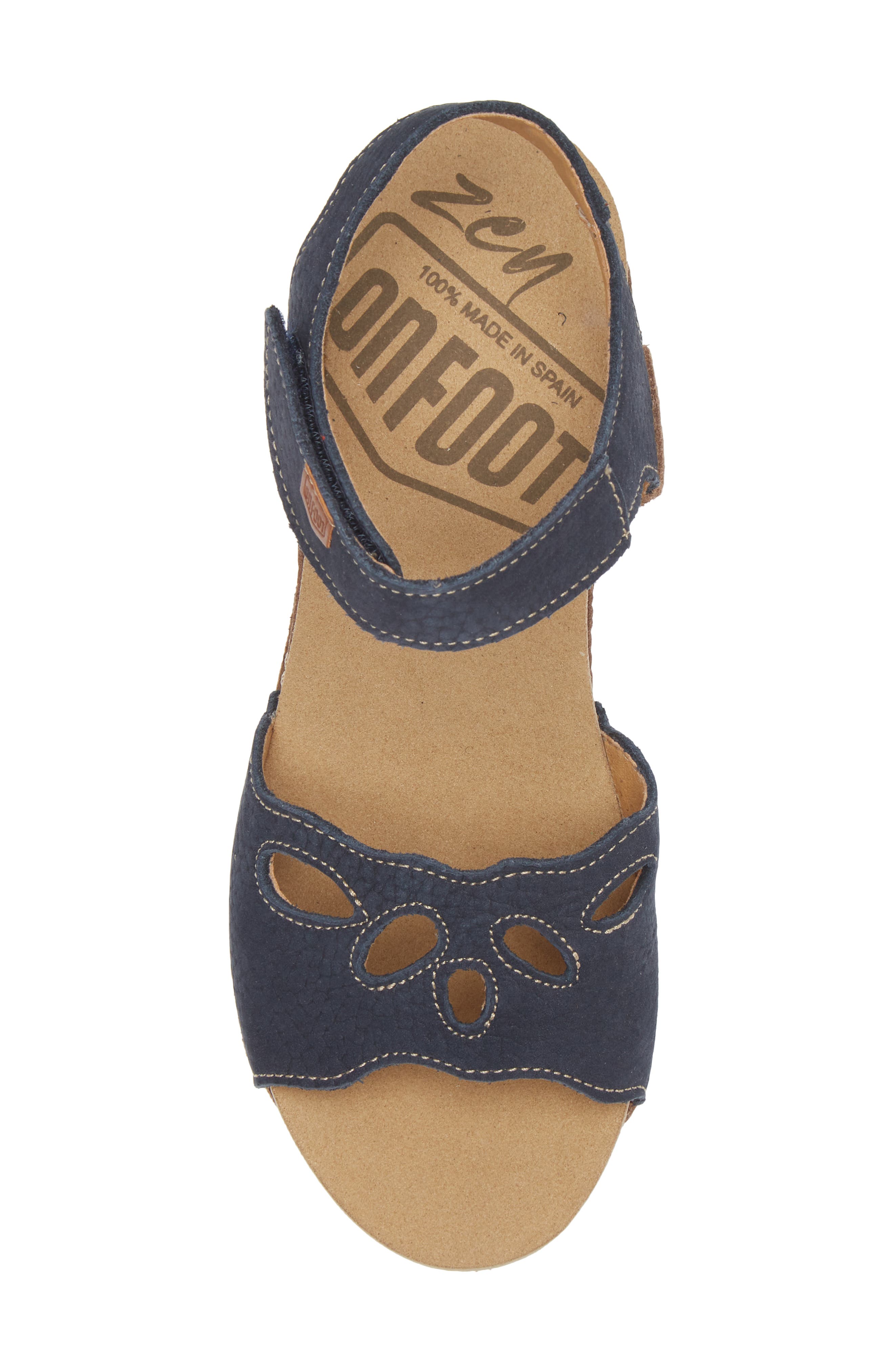 On Foot 320 Dayton Wedge Sandal, Alternate, color, 