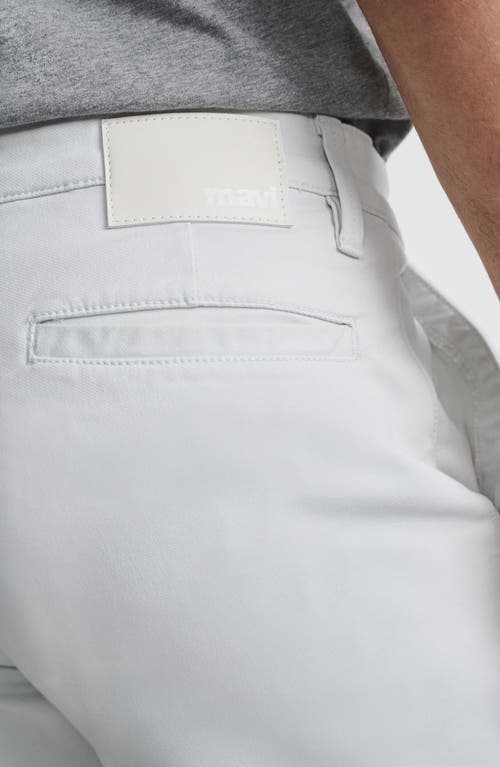 Mavi Jeans Nate Athletic Fit Chino Shorts In Ivory Athletic
