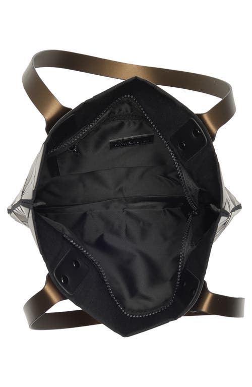 Patrizia Luca Box Pattern Tote Bag In Brown