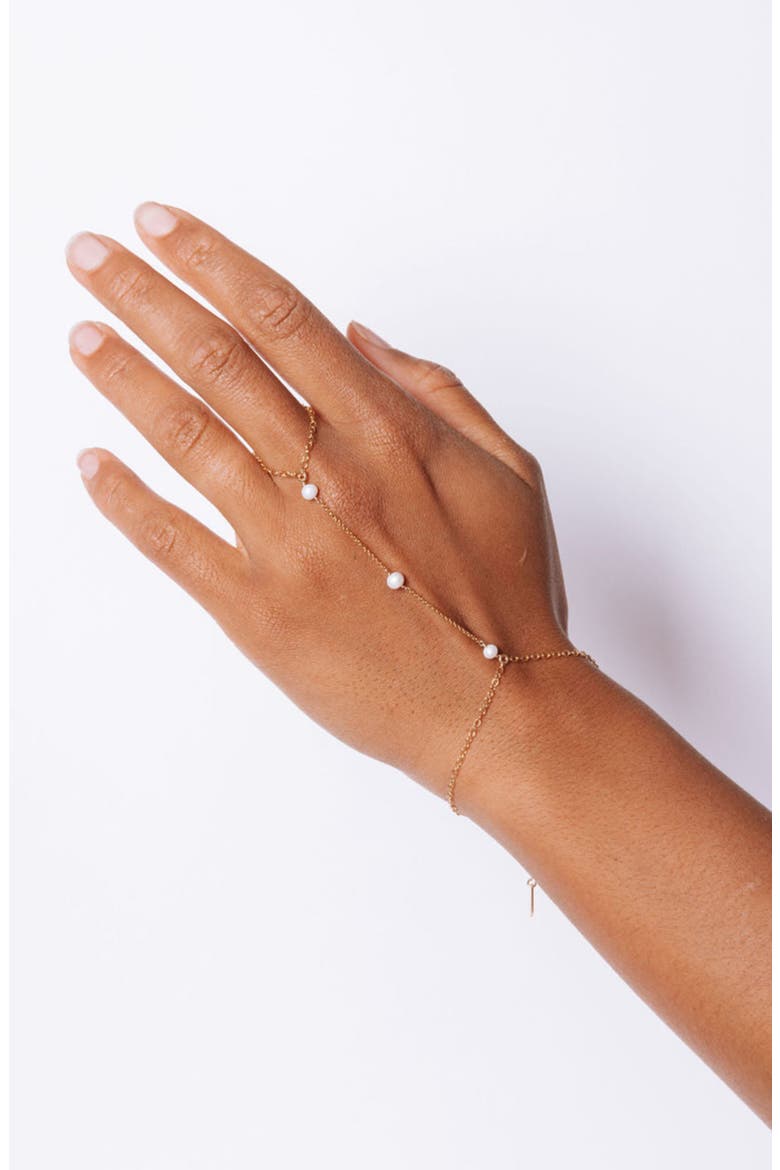 Bobbi Hand Chain, Alternate, color, GOLD