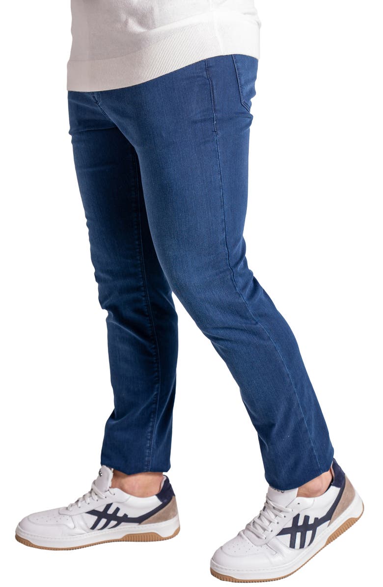 Maceoo Skinny Jeans, Alternate, color, Blue