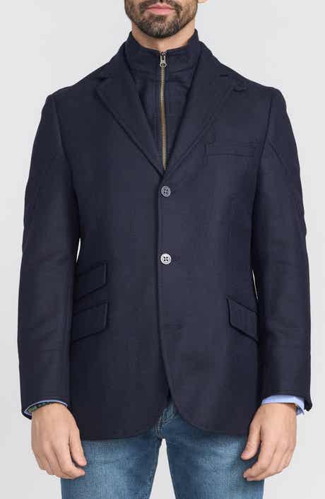 FLYNT Regular Fit Wool & Cashmere Hybrid Sport Coat