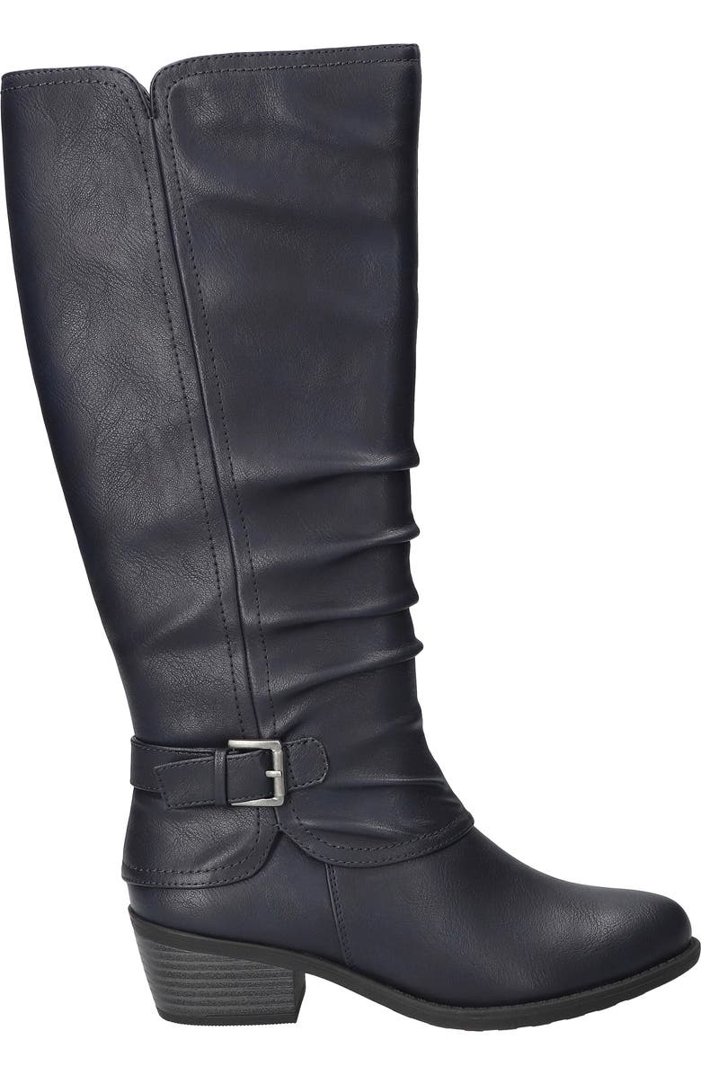 EASY STREET Tenille Knee High Boot, Alternate, color, Navy