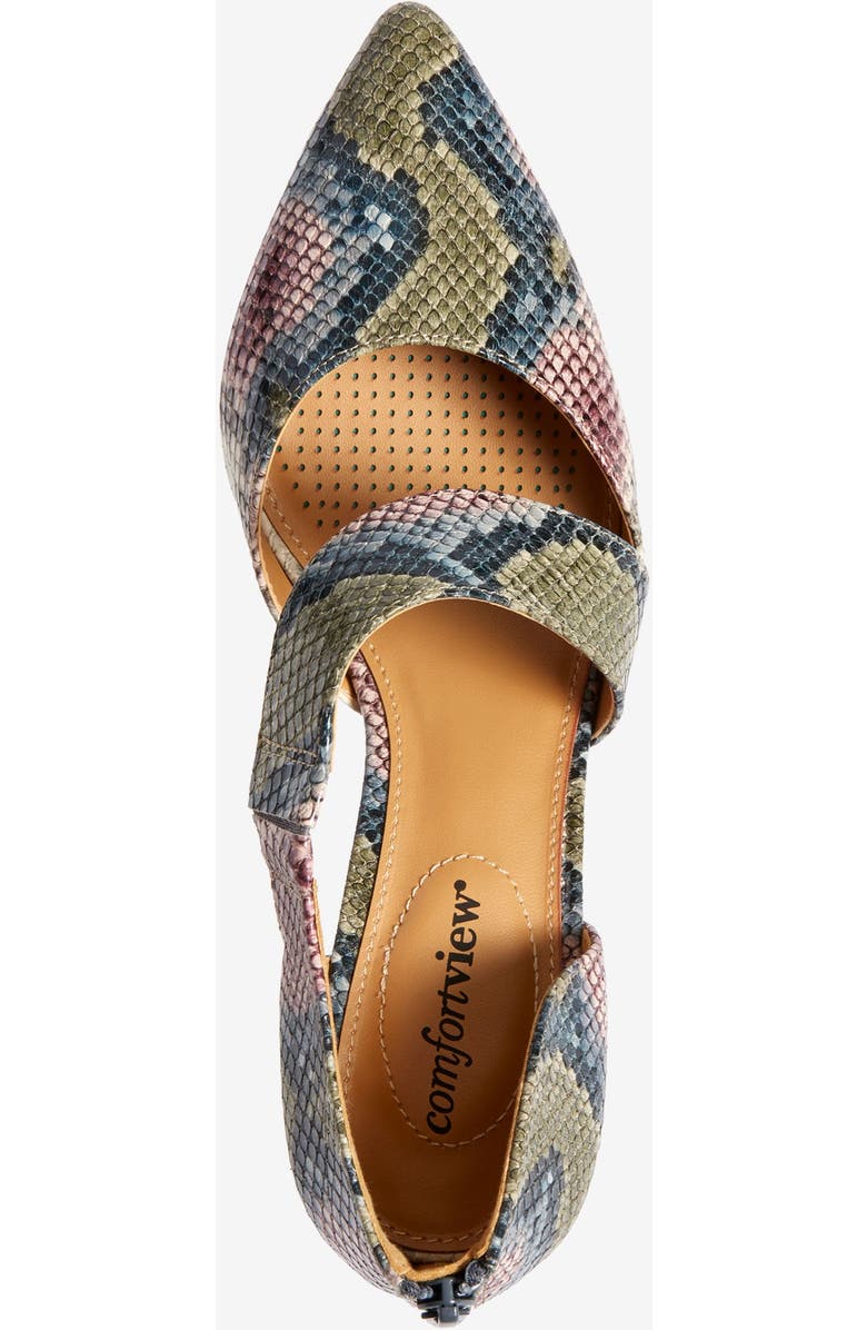 Comfortview The Braelynn Pump, Alternate, color, Black