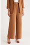 Pleated Front Wide Leg Pants