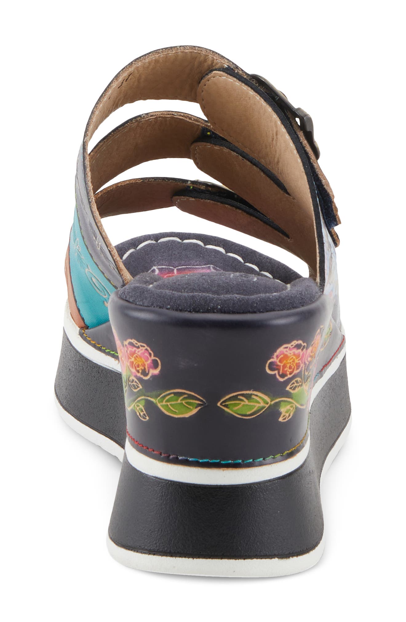 L'Artiste by Spring Step Caligal Platform Wedge Sandal, Alternate, color, 