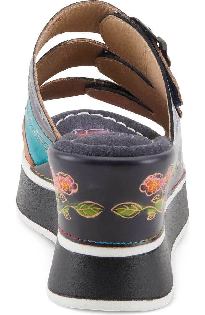 L'Artiste by Spring Step Caligal Platform Wedge Sandal, Alternate, color,