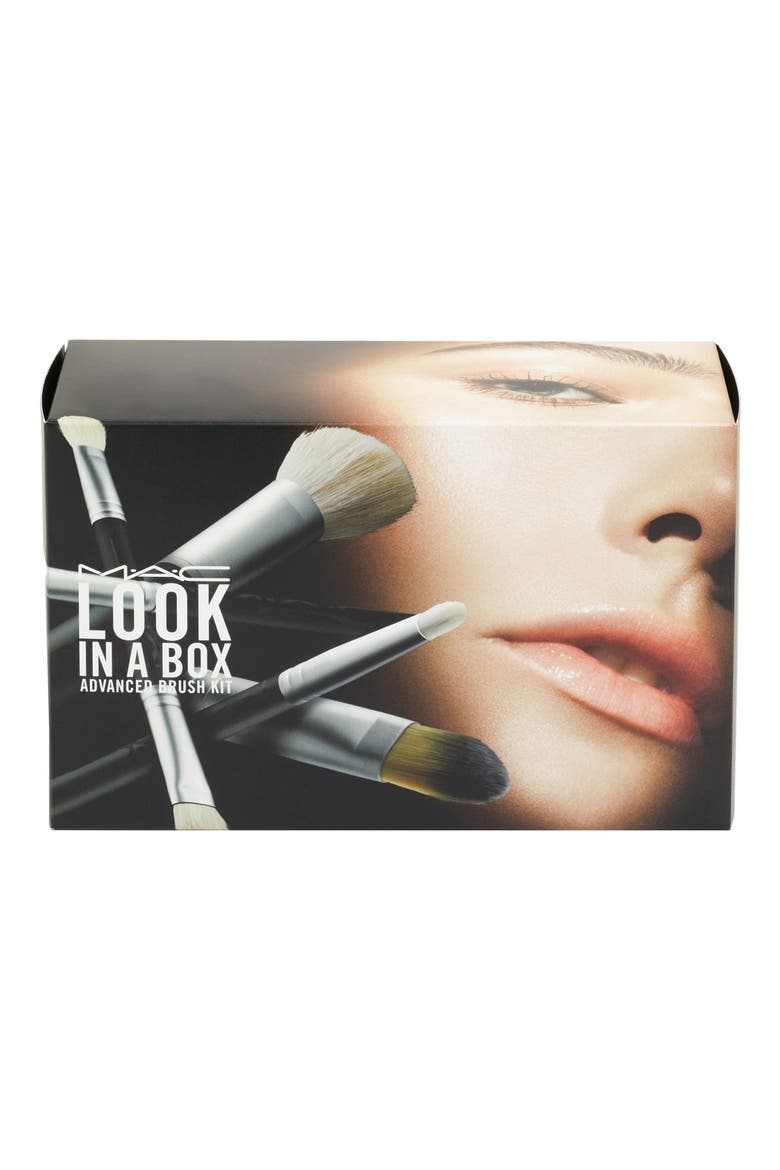 MAC 'Look in a Box - Advanced' Brush Kit (Nordstrom Exclusive), Alternate, color, NO COLOR