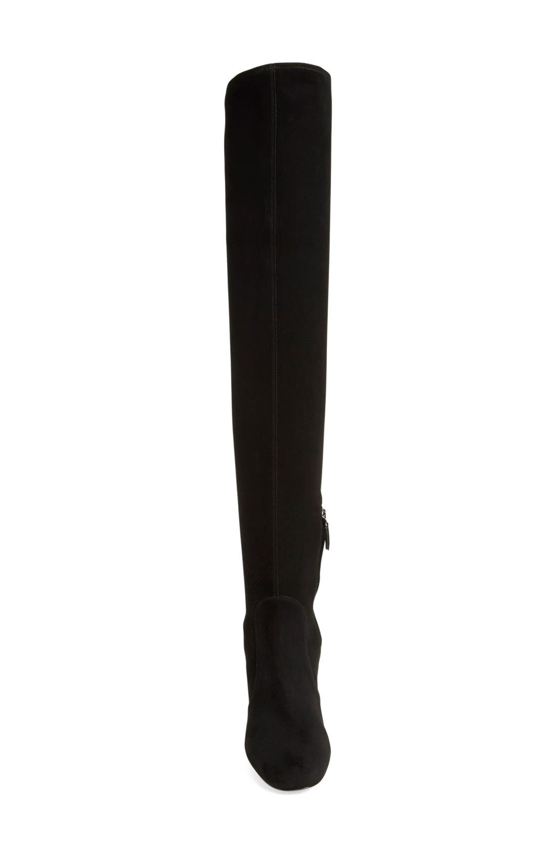Prada Over the Knee Boot, Alternate, color, 