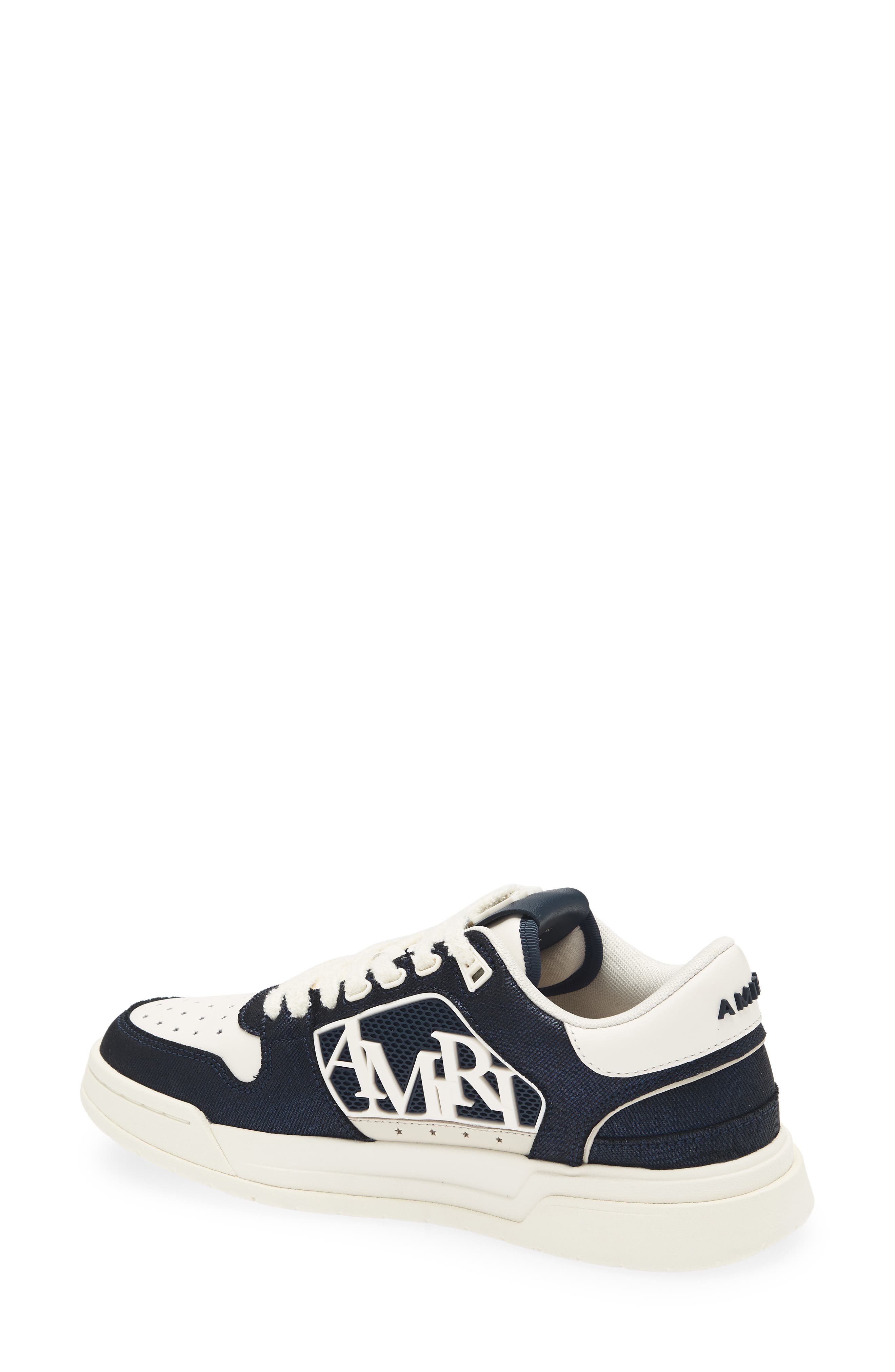 AMIRI Classic Denim Low Top Sneaker, Alternate, color, Wet Shimmer