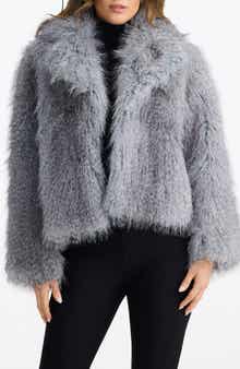 Brave+True Bertoli Faux Fur Jacket