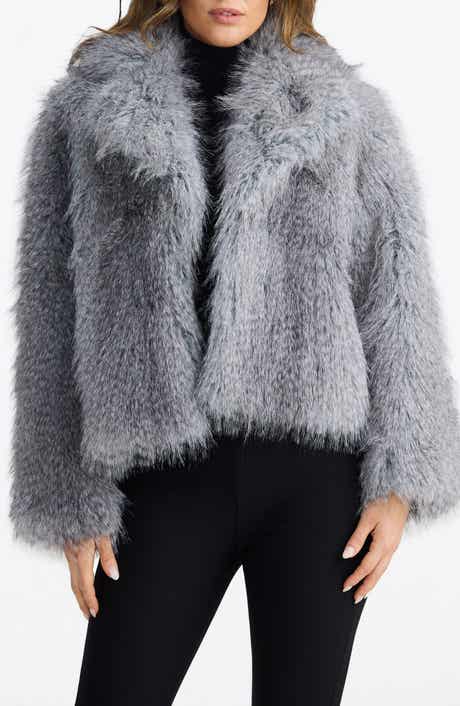Brave+True Bertoli Faux Fur Jacket